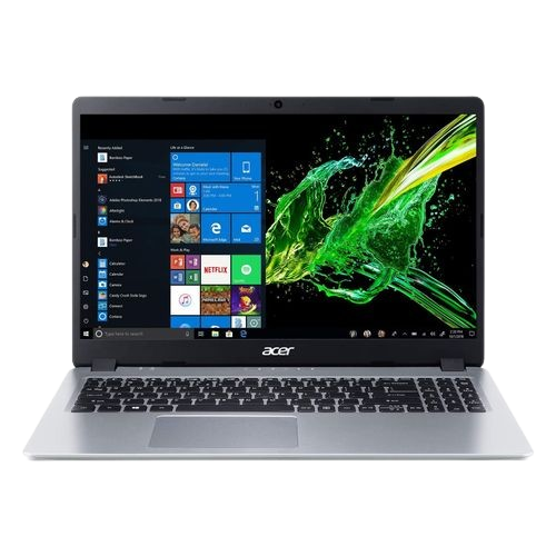 ACER ASPIRE 5 (A515-45-R74Z) – AMD Ryzen 5 5500U, 256GB SSD, 8GB RAM, Windows 11 Home, 15.6” FHD Display, Backlit Keyboard, AMD Radeon Graphics, Webcam, Bluetooth, Wlan (Silver)