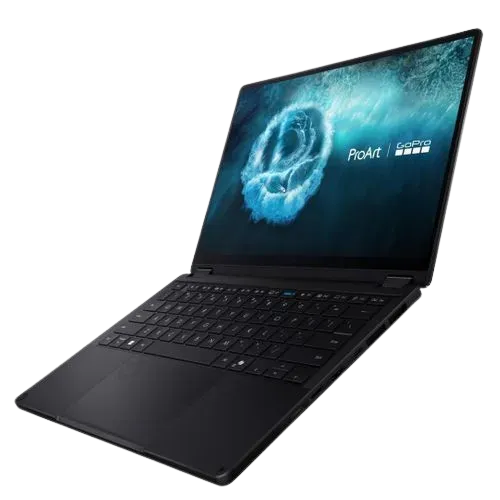 ASUS ProArt GoPro Edition (PX13) (HN7306EAC-LX042W) – AMD Ryzen™️ AI MAX+ 395 Processor 3.0GHz (80MB Cache, up to 5.1GHz, 16 cores, 32 Threads); AMD XDNA™️ NPU up to 50TOPS, 128GB LPDDR5X on board Ram, 1TB M.2 NVMe™️ PCIe®️ 4.0 SSD, 13.3-inch Touch screen 3K (2880 x 1800) OLED 16:10 aspect ratio, Stylus Pen,. Windows 11 Home. BLACK.