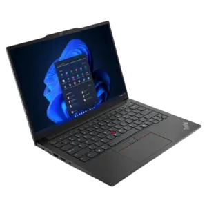 LENOVO THINKPAD E14 GEN 6 (21M3000NUS) – AMD Ryzen 5 7535U (6cores, 12 threads, 2.9GHz-4.55GHz, 19MB Total Cache), 14” WUXGA (1920×1200)16GB DDR5 RAM, 256GB SSD M.2 2242 PCle 660M, Windows 11 Pro.
