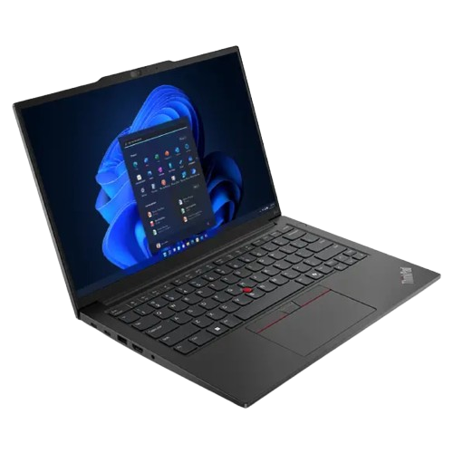 LENOVO THINKPAD E14 GEN 6 (21M3000NUS) – AMD Ryzen 5 7535U (6cores, 12 threads, 2.9GHz-4.55GHz, 19MB Total Cache), 14” WUXGA (1920×1200)16GB DDR5 RAM, 256GB SSD M.2 2242 PCle 660M, Windows 11 Pro.