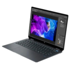 HP OmniBook Ultra Flip 14-fh0033dx (AW5Z6UA) – Intel® Core™ Ultra 9 288V (up to 5.1 GHz), 14″ diagonal 3K OLED touch display, 2 TB PCIe® Gen4 NVMe™ Performance M.2 SSD, 32 GB LPDDR5x-8533 MT/s (onboard) RAM, Windows 11 Home. Eclipse gray
