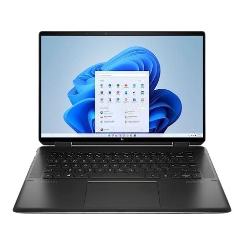 HP Spectre x360 2-in-1 Laptop 16-aa0013dx (977P5UA)- Intel® Core™ Ultra 7 155H (up to 4.8 GHz with Intel® Turbo Boost Technology) 14th Generation, 1 TB PCIe® Gen4 NVMe™ TLC M.2 SSD, 16 GB LPDDR5x-6400 MT/s (onboard), 16″ diagonal WQXGA touch Screen display,  Windows 11 Home