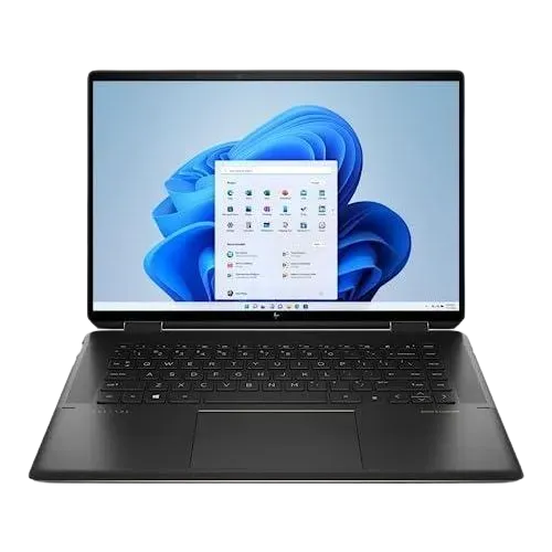 HP Spectre x360 2-in-1 Laptop 16-aa0013dx (977P5UA)- Intel® Core™ Ultra 7 155H (up to 4.8 GHz with Intel® Turbo Boost Technology) 14th Generation, 1 TB PCIe® Gen4 NVMe™ TLC M.2 SSD, 16 GB LPDDR5x-6400 MT/s (onboard), 16″ diagonal WQXGA touch Screen display,  Windows 11 Home
