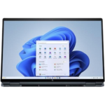 HP Spectre x360 2-in-1 Laptop 16-aa0013dx (977P5UA)- Intel® Core™ Ultra 7 155H (up to 4.8 GHz with Intel® Turbo Boost Technology) 14th Generation, 1 TB PCIe® Gen4 NVMe™ TLC M.2 SSD, 16 GB LPDDR5x-6400 MT/s (onboard), 16″ diagonal WQXGA touch Screen display,  Windows 11 Home