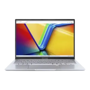 ASUS Vivobook 14 OLED (X1405Z-LY026W) – Intel®Core™ i3-1215U Processor 1.2 GHz (10M Cache, up to 4.4 GHz, 6 cores), 14.0-inch, WUXGA (1920 x 1200),Anti-glare display, Non-touch screen, 512GB SSD, 8GB DDR4 on board,Windows 11 Home. SILVER. (OPEN BOX)