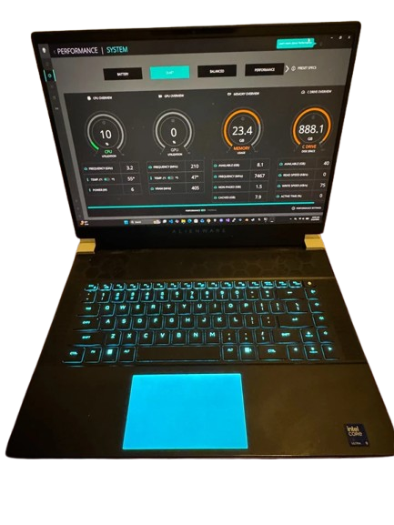 DELL ALIENWARE X16 R2 – Intel ® Core™ Ultra 9 185H, 14th Generation, 1TB SSD, 32GB RAM, 12GB NVIDIA GeForce RTX 4080, 16” QHD+ 240Hz, Windows 11 Home.