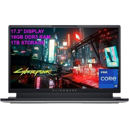 DELL ALIENWARE X17 R2 (DPBTJR3) – lntel core i9, 12th Generation, 1TB SSD, 16GB RAM, 8GB Nividia Geforce RTX 3080Ti, 17.3” FHD Screen display, Window 11 Home.