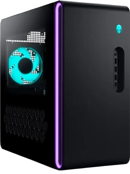DELL Alienware Aurora ACT1250 GAMING DESKTOP – Intel®️ Core™️ Ultra 9 processor 285K , 32GB Dual Channel DDR5 (2x 16GB) 5200 MT/s, 2TB M.2, PCIe NVMe SSD, NVIDIA®️ GeForce RTX™️ 5080 16GB GDDR7 Graphics, Windows 11 Home