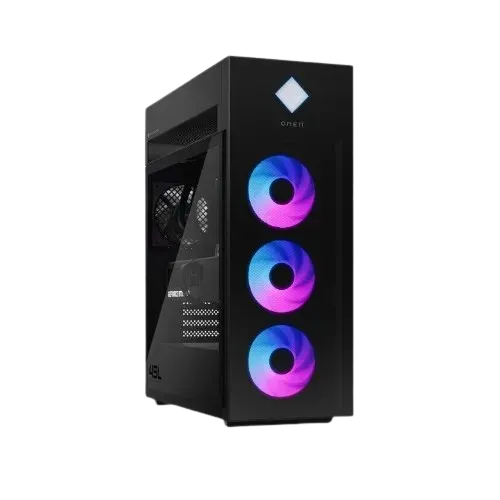HP OMEN 35L Gaming DESKTOP GT16-0285t PC (C84NZAA) – Intel®️ Core™️ Ultra 9 285K, 2 TB PCIe®️ Gen4 NVMe™️ M.2 SSD, Kingston FURY 64 GB DDR5-6000 MT/s XMP RGB Heatsink (2 x 32 GB) RAM, 16GB NVIDIA®️ GeForce RTX™️ 5080 GDDR7, Windows 11 Home