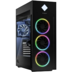 OMEN BY HP 45L GAMING DESKTOP – Intel®️ Core™️ Ultra 7 265k1 TB PCIe®️ Gen4 NVMe™️ M.2 SSD, Kingston FURY 32 GB DDR5-6000 MT/s XMP RGB Heatsink (2 x 16 GB) Transfer rates up to 6000 MT/s, NVIDIA®️ GeForce RTX™️ 5070TI (16 GB GDDR7 dedicated), Windows 11 Pro