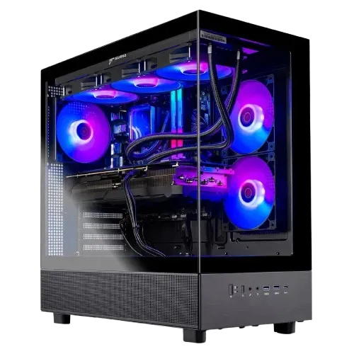 SKYTECH AZURE 3 GAMING DESKTOP (ST-AZURE3-2714-B-AL) – Intel Core i7-14700F, 32GB DDR5 6000MHZ RGB, 1 TB NVMe Gen4 SSD, 12GB Nvidia GeForce RTX 5070, Windows 11 Home