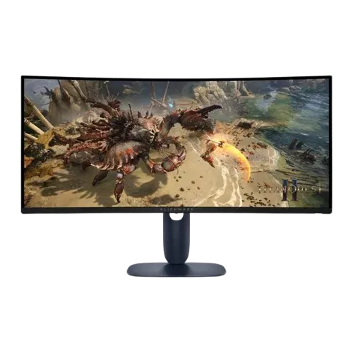 DELL ALIENWARE 34 GAMING MONITOR (AW3425DWM) – 34” WQHD (3440 x 1440), 180 Hz, 1500R Curved Screen, Anti-Glare, HDMI, USB.