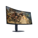 DELL ALIENWARE 34 GAMING MONITOR (AW3425DWM) – 34” WQHD (3440 x 1440), 180 Hz, 1500R Curved Screen, Anti-Glare, HDMI, USB.