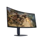 DELL ALIENWARE 34 GAMING MONITOR (AW3425DWM) – 34” WQHD (3440 x 1440), 180 Hz, 1500R Curved Screen, Anti-Glare, HDMI, USB.