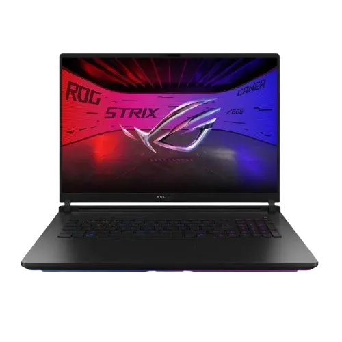 ASUS ROG Strix SCAR 18 2025 Model {G835LX-SA040W}- Intel®️Core™️ Ultra 9 Processor 275HX 2.7 GHz Intel®️ AI Boost NPU up to 13TOPS, 15TH Generation, 4TB (2TB + 2TB) PCIe®️ 4.0 NVMe™️ M.2 Performance SSD, 64GB RAM (32GB x 2 DDR5-5600), 18-inch 2.5K (2560 x 1600 WQXGA) Mini LED, 24GB NVIDIA®️ GeForce RTX™️ 5090 Dedicated Graphics Card, Windows 11 Home 