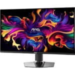 MSI MAG 32IUPX 31.5” QD-OLED (FLAT) MONITOR – (3840×2160) UHD, 240Hz, USB, HDMI.