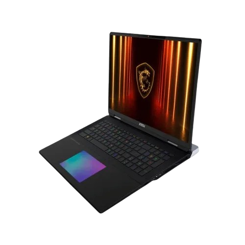 MSI Titan 18 Gaming Laptop ( HX A14VIG-088US) Intel Core i9-14900HX 2.2GHz, 14TH Generation, 4TB (2TB*2) NVMe SSD Gen4, ‎64GB RAM DDR5, 16GB NVIDIA GeForce RTX 4090, 18″ UHD+(3840×2400) 120Hz Mini LED HDR 1000 100% DCI-P3, Windows 11 Home