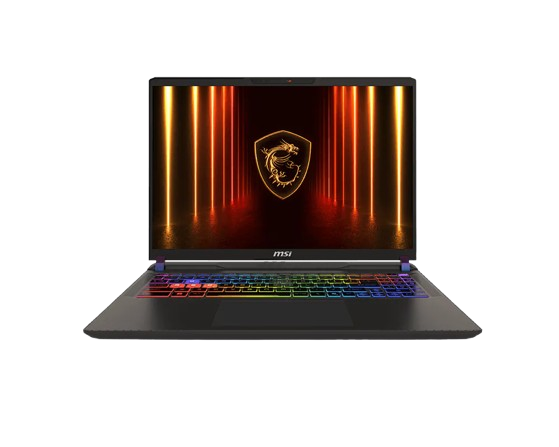 MSI Vector 16 HX AI (A2XWHG-438CN) – Intel®️ Core™️ Ultra 9 275HX series Processor, 16” QHD+ (2560×1600) 240Hz, 16GB DDR5-6400 RAM, 1TB 1x M.2 SSD, 12GB NVIDIA®️ GeForce RTX™️ 5070 Ti Laptop GPU GDDR7,  Windows 11 Home.