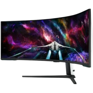 SAMSUNG 57 Inch Odyssey Neo G9 Dual 4K, Gaming Monitor (S57CG952NN) – QHD 240Hz, HDR 1000 Curved Screen, Mini-LED, HDMI.