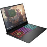 OMEN Transcend Laptop 14-fb1023dx (B93S3UA) – Intel®️ Core™️ Ultra 9 285H, 14″ diagonal 3K OLED display, 1 TB PCIe®️ Gen4 NVMe™️ TLC M.2 SSD, 32 GB LPDDR5x-7500 MT/s (onboard) RAM, 8 GB NVIDIA®️ GeForce RTX™️ 5070 GDDR7, , Windows 11 Home. (Open Box)