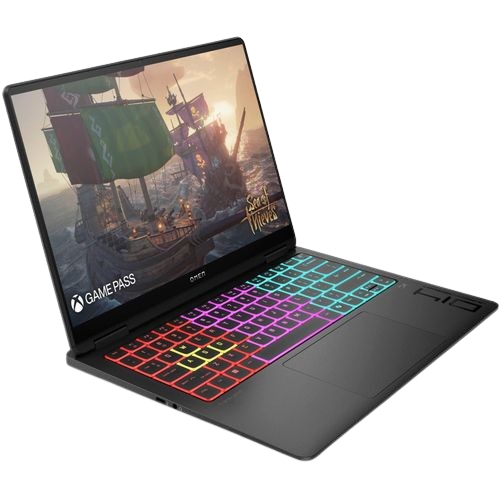 OMEN Transcend Laptop 14-fb1023dx (B93S3UA) – Intel®️ Core™️ Ultra 9 285H, 14″ diagonal 3K OLED display, 1 TB PCIe®️ Gen4 NVMe™️ TLC M.2 SSD, 32 GB LPDDR5x-7500 MT/s (onboard) RAM, 8 GB NVIDIA®️ GeForce RTX™️ 5070 GDDR7, , Windows 11 Home. (Open Box)