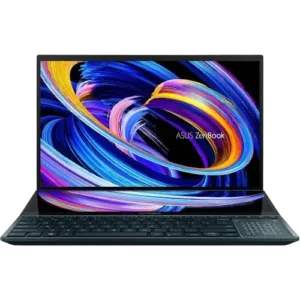 ASUS ZENBOOK PRO 15 Dual Screen (UX582Z) – Intel Core i9, 1TB,SSD, 32GB RAM, 8GB Nvidia Geforce RTX 3070, 12TH Generation, Webcam, Wlan, Bluetooth, Backlit Keyboard, with Pen and Screen pad, 15” OLED Sceen display, Windows 11 Pro