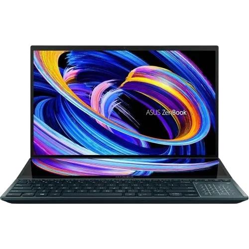 ASUS ZENBOOK PRO 15 Dual Screen (UX582Z) – Intel Core i9, 1TB,SSD, 32GB RAM, 8GB Nvidia Geforce RTX 3070, 12TH Generation, Webcam, Wlan, Bluetooth, Backlit Keyboard, with Pen and Screen pad, 15” OLED Sceen display, Windows 11 Pro