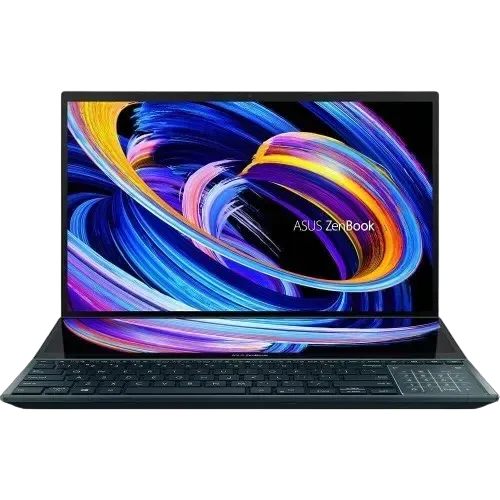 ASUS ZENBOOK PRO 15 Dual Screen (UX582Z) – Intel Core i9, 1TB,SSD, 32GB RAM, 8GB Nvidia Geforce RTX 3070, 12TH Generation, Webcam, Wlan, Bluetooth, Backlit Keyboard, with Pen and Screen pad, 15” OLED Sceen display, Windows 11 Pro