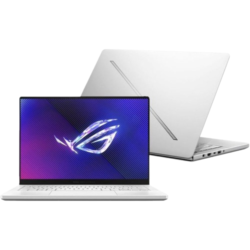 ASUS ROG ZEPHYRUS G14 (GA403UM-G14.R9HX4) – AMD RYZEN 9 270(8cores, 16 threads, 4.0GHz) Processor, 14inch 3k (2880 x 1800) 120Hz OLED Screen Display, 1TB SSD, 16GB LDDR5 RAM (on board), 8GB NVIDIA GeForce RTX 5060 Dedicated Graphics Card, , Windows 11 Home.